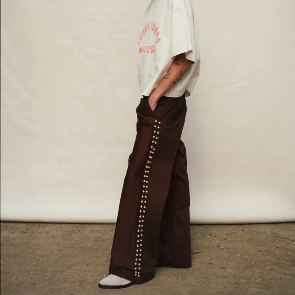 Uuuntld Brown Pearl Trousers